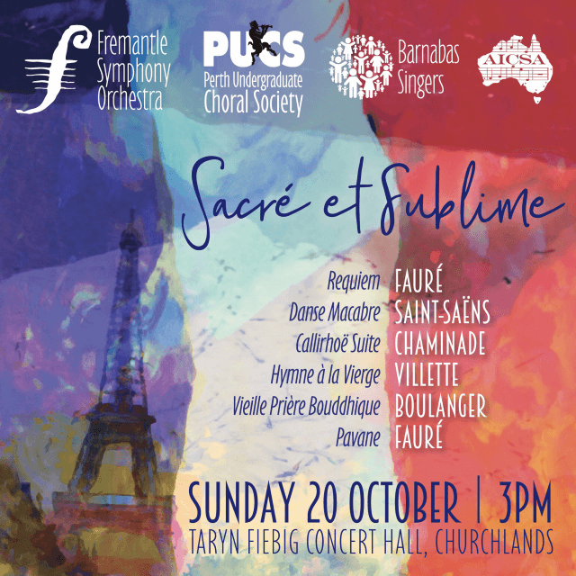 Sacré et Sublime: Music of the French Romantics poster