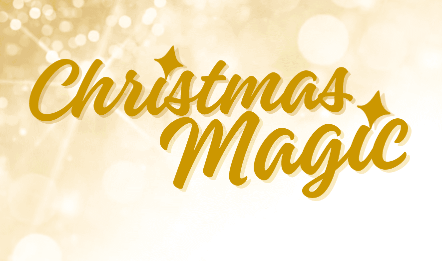 Christmas magic poster